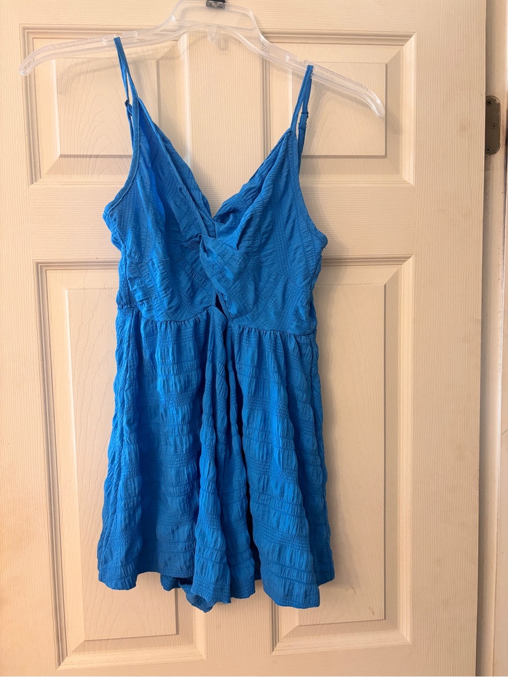 Blue romper